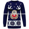 PK17ST094 Couples Reindeer Pullover para Hombres y Mujeres